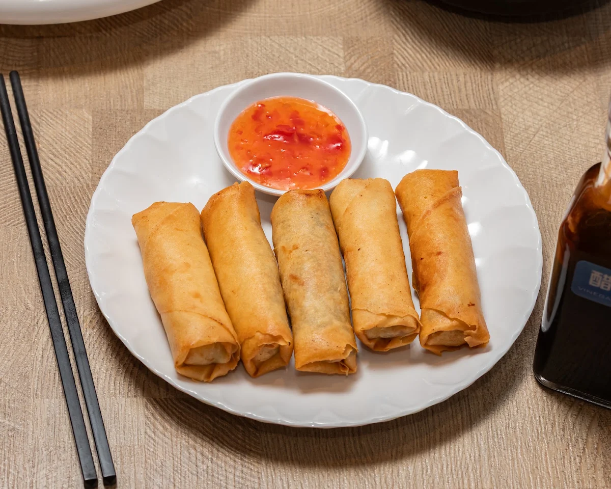 Veggie Spring Rolls 5 Pieces 素春卷